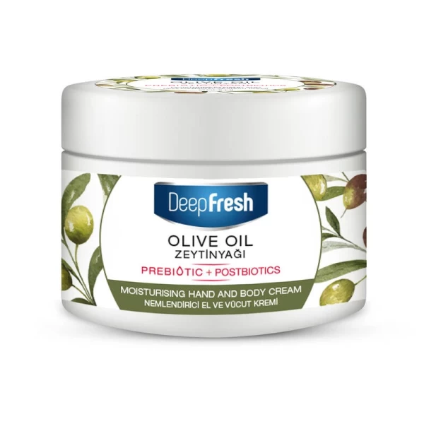 DeepFresh crema de maini si corp Prebiotics Olive Oil 250 ml - image 1