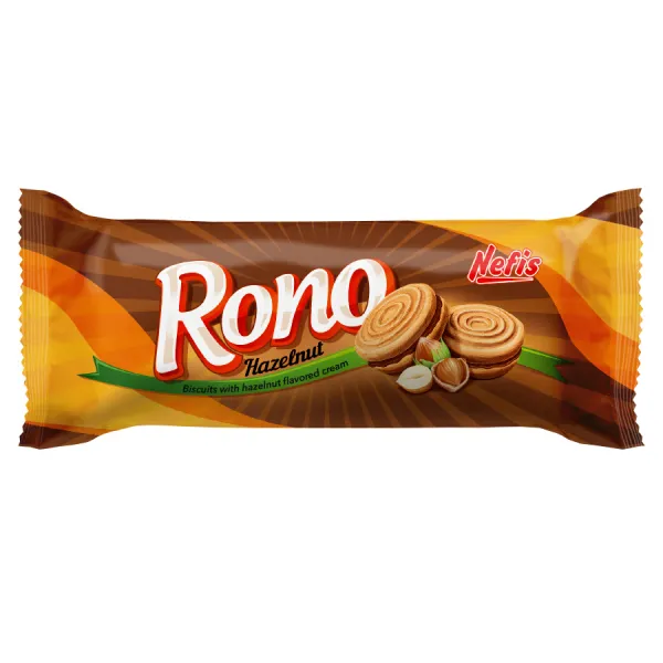Biscuiti cu crema Nefis Rono сrem аlune 45g - image 1