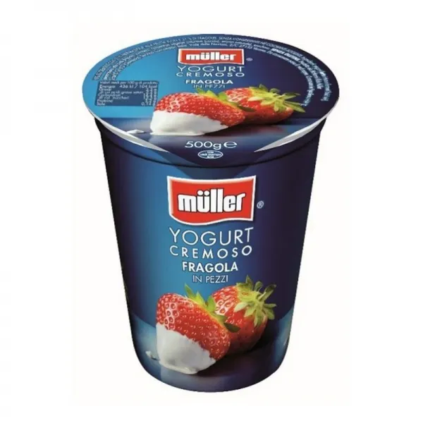 Йогурт Muller клубника 500г - image 2