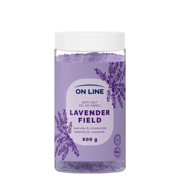 On Line Sare de baie Lavender Field 800g - image 1