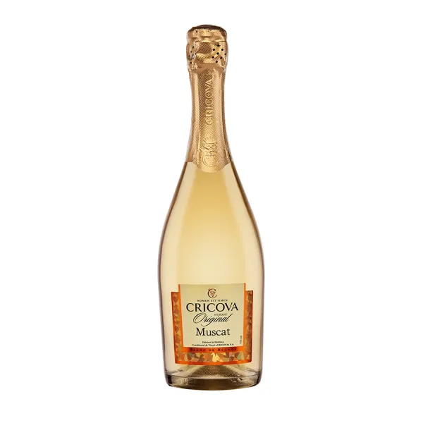 Вино игристое Cricova Мускат белое сладкое 0,75 л - image 1