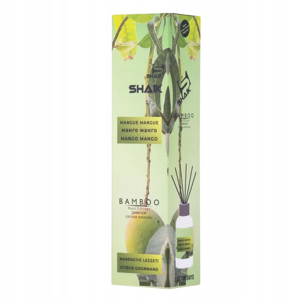 Shaik Odorizant de camera cu betisoare 100ml Mango - image 1