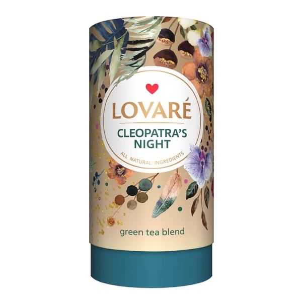 Lovare Ceai 80 g verde Cleopatra's Night, petale de flori si fructe - image 1