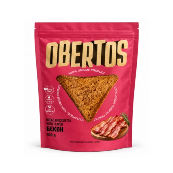 Obertos Crutoane cu gust becon 100 g - image 1