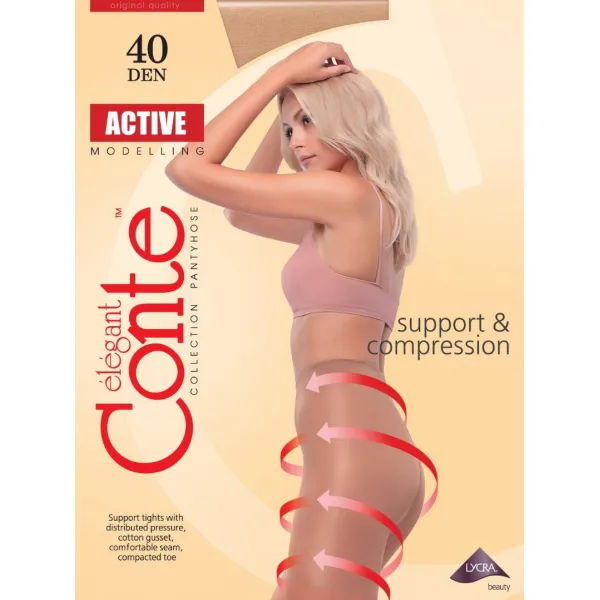 Conte colanti dama Active 40 bronz 3 - image 1