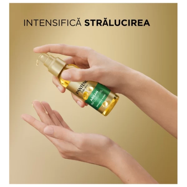 Pantene Ulei de par Argan Smooth & Sleek 100 ml - image 3