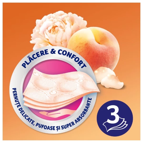 Zewa Hartie igienica Deluxe Cashmere Peach 4 role 3 straturi - image 2