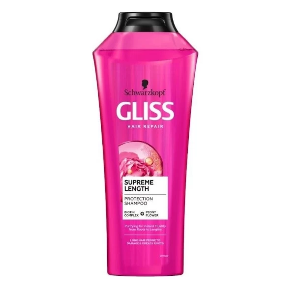 Gliss Supreme Length Шампунь для длинных волос, склонных к повреждению, 400 мл - image 1