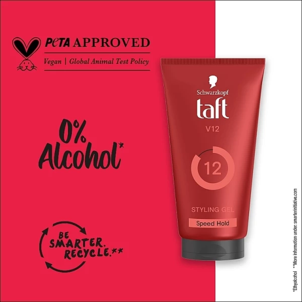 Taft Gel de par Looks V12 Power Gel Speed Hold 150 ml - image 2