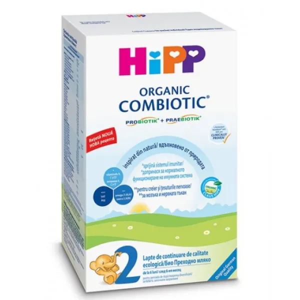 HiPP Organic Combiotic 2 Lapte praf formula de continuare +6 luni, 300gr - image 1