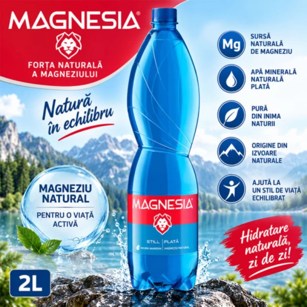 Magnesia Природная минеральная вода 1.5л - image 2