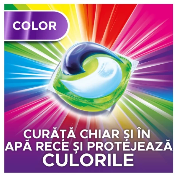 Ariel Detergent capsule All in One PODS Color, 14 spalari - image 2