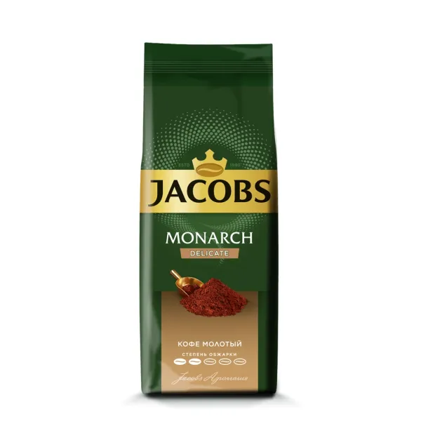 Кофе молотый Jacobs Monarch Delicate 230г - image 1