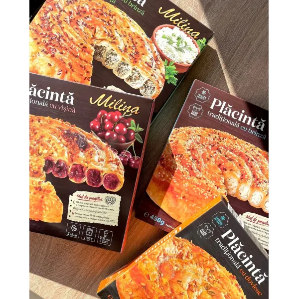 Milina Традиционные плацынты 560г с творогом и зеленью - image 2