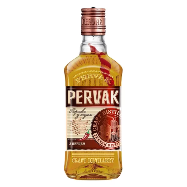 Водка Первак Перцовая с медом 0.5 л 40% - image 1
