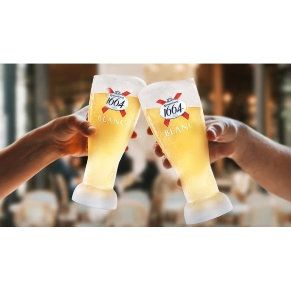 Пиво Kronenbourg 1664 Blanc 0,33 л ж/б - image 2