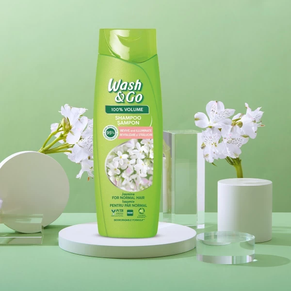 Wash&Go Sampon 360ml Jasmine - image 2