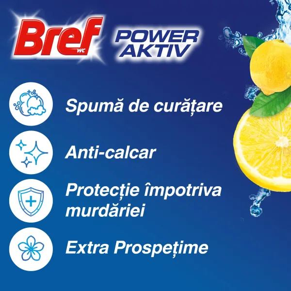 Bref Odorizant Power Active Lemon 6*50 g - image 3