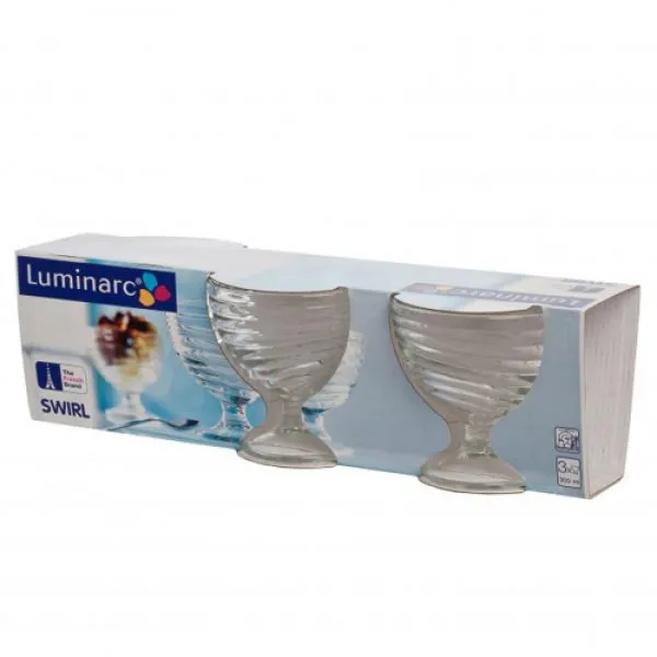 Набор креманок SWIRL 3 штуки - image 1