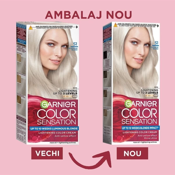 Garnier Color Sensation Vopsea de par S1 Platinum Blond - image 2