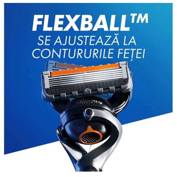 Станок для бритья мужской (Бритва) Gillette Fusion5 ProGlide Flexball с 2 сменными картриджами - image 5