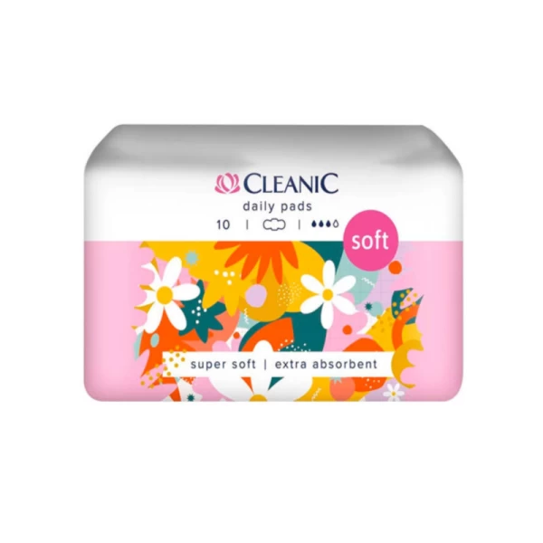 Cleanic Soft Absorbante Ultra Daily 10 buc - image 1