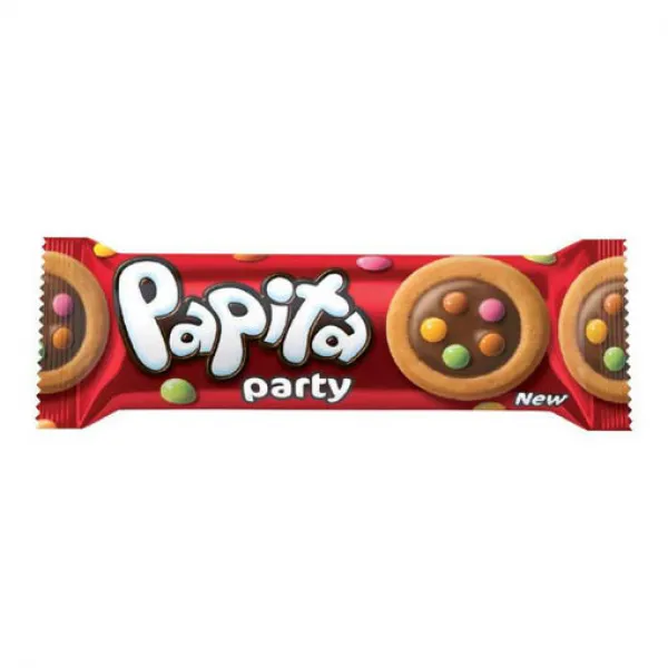 Papita Party Biscuite milky cu drage 63g - image 1