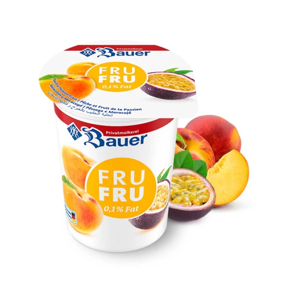 Fru Fru Йогурт персик и маракуйя 0,1% 500 г - image 2