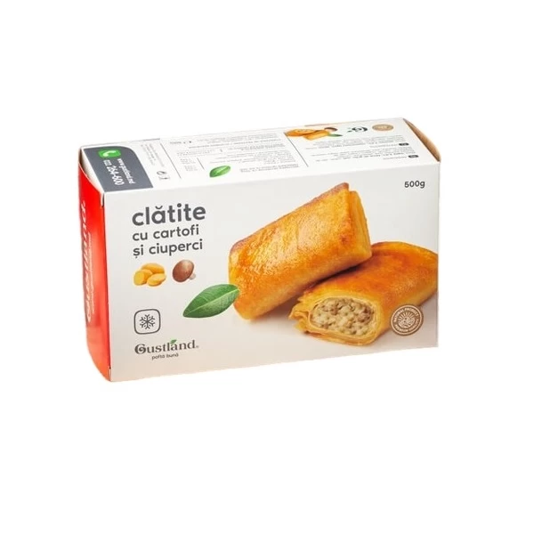 Gustland Clatite cu cartofi și ciuperci 500g - image 1