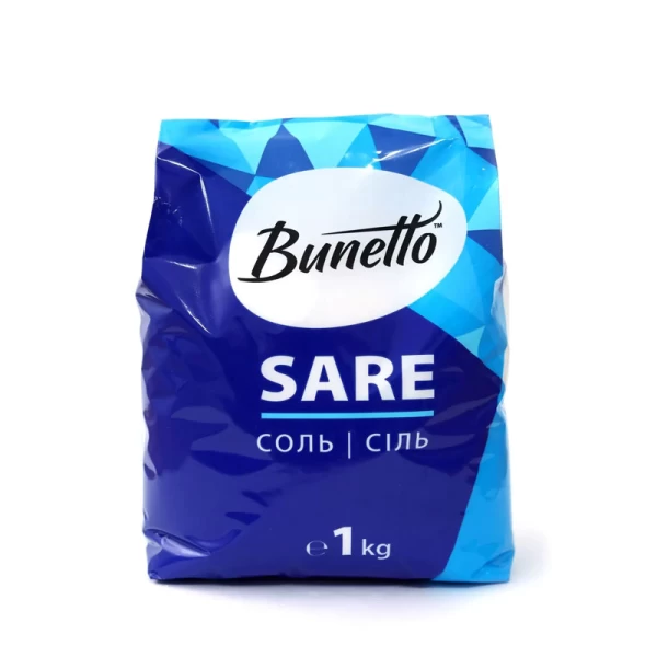 Соль Bunetto не йодированная 1000 г - image 1