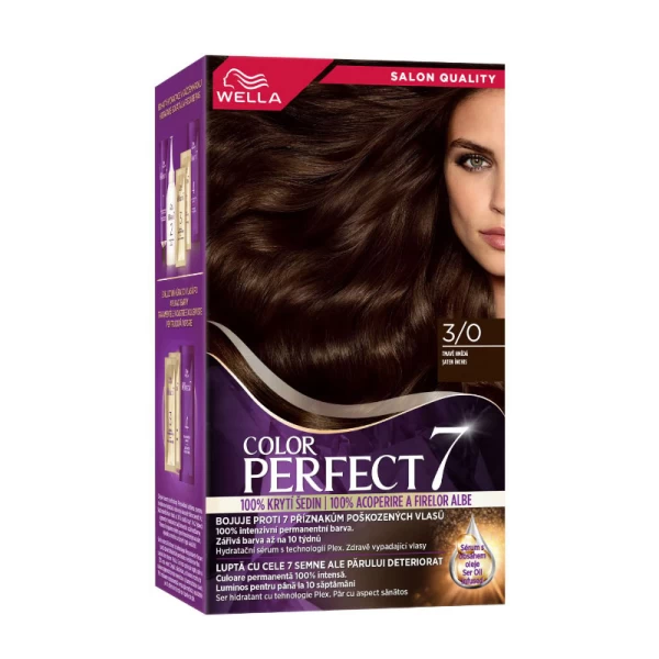 Wella Color Perfect Vopsea Saten Inchis 3/0 - image 1