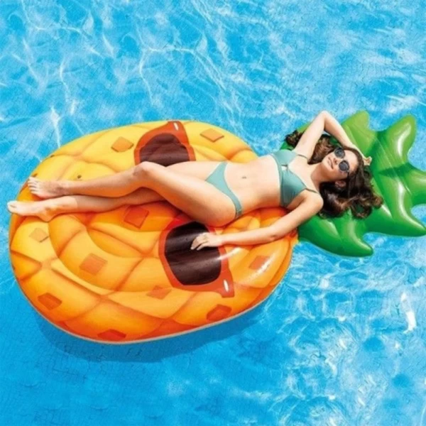 Saltea gonflabila pentru apa Ananas, 216×107×23 cm, max. 100 kg, Intex (58790) - image 2