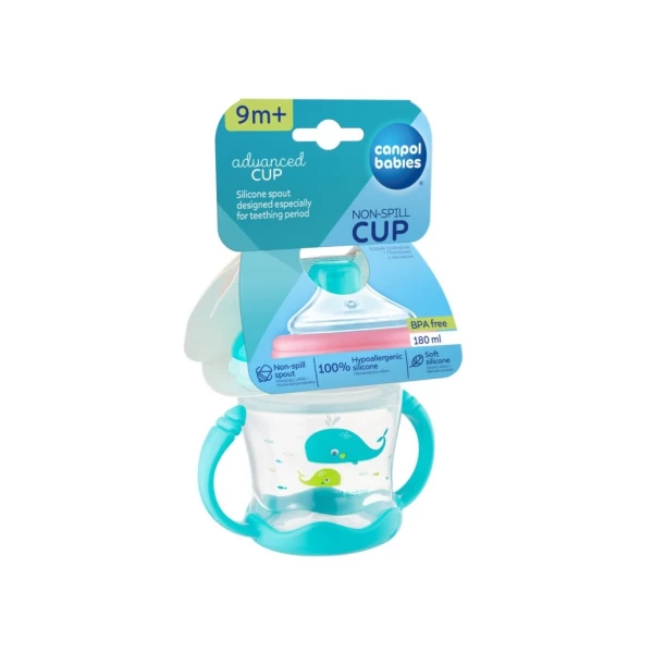 Canuta anti-varsare cu manere Canpol, 180 ml - image 1