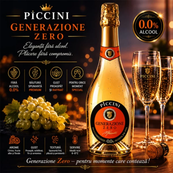 Picсini Вино игристое Generatione без алкоголя 0,75л - image 2