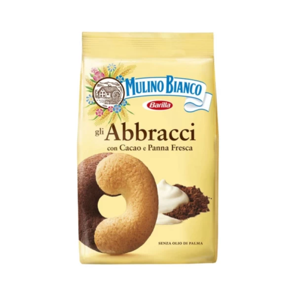 Печиво Mulino Bianco Abbracci шоколадно-молочне 350 г - image 1