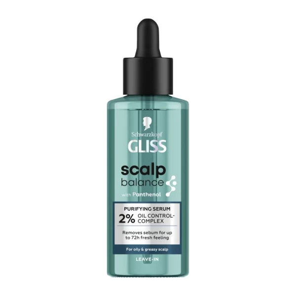 Gliss Ser pentru scalp cu tendința de îngrasare Purifying Serum 100 ml - image 1