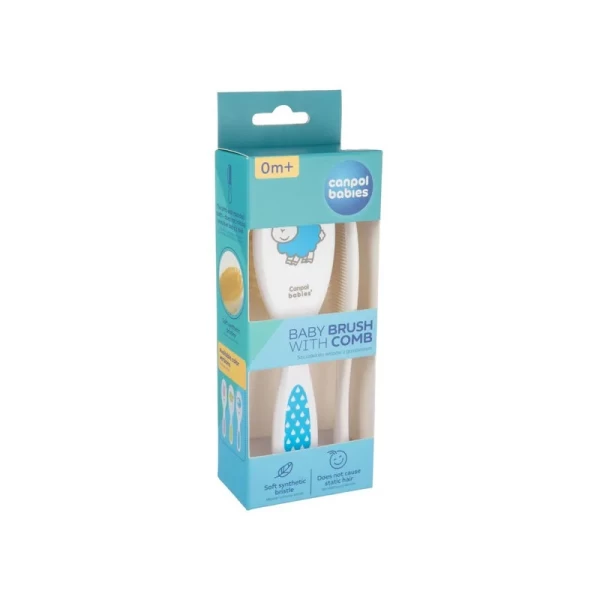 Set perie moale si pieptene Canpol pentru copii 2/417 - image 3