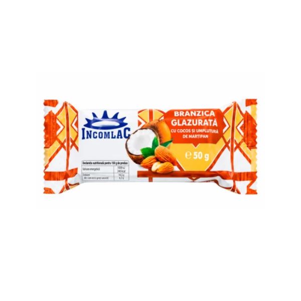 Incomlac Brinzica glazurata cocossi martipan 50g - image 1