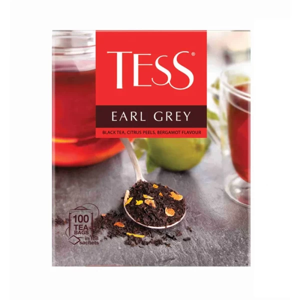 Tess Ceai negru cu bergamot Earl Grey 100 buc - image 1