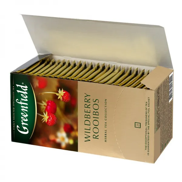 Greenfield Ceai Wildberry Roibos 25p х 1,5g - image 2