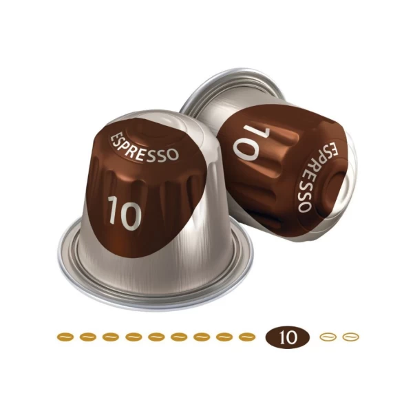 Jacobs Кофе Espresso Intenso Capsule №10, 10 шт - image 3