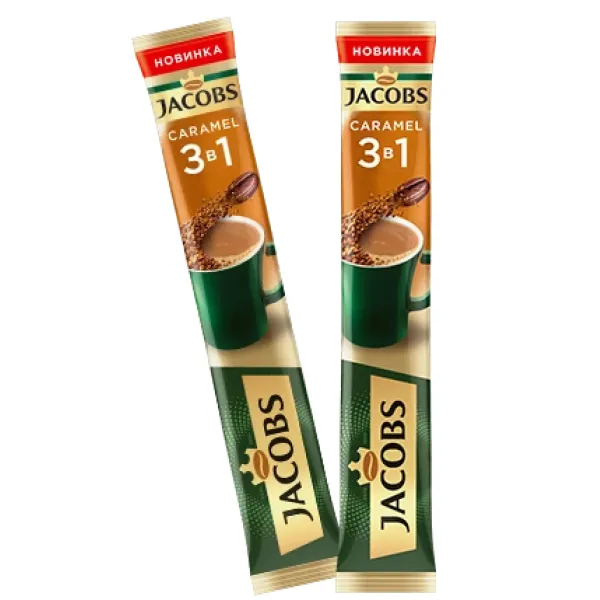 Jacobs Cafea bautura Caramel 3in1 15g (stik) - image 2