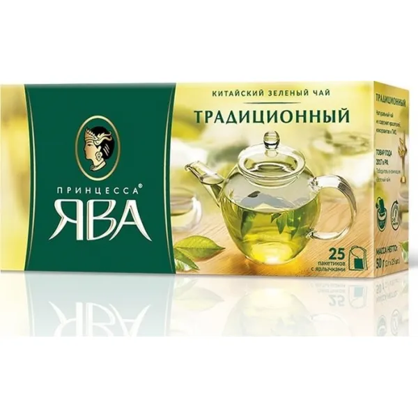 Чай зеленый Принцесса Ява 25пак - image 1