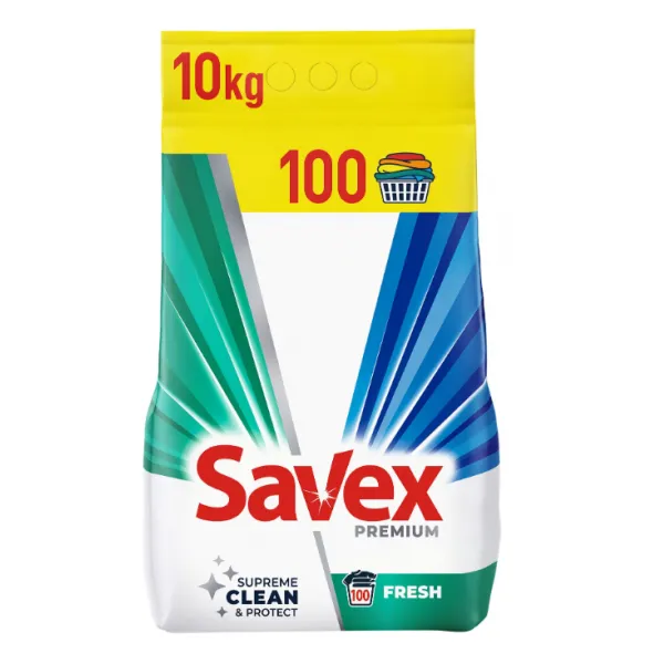 Savex Стиральный порошок 10 kg 2in1 FRESH - image 1