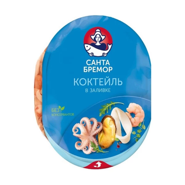 Santa Bremor Cocktail de fructe de mare 180g - image 1