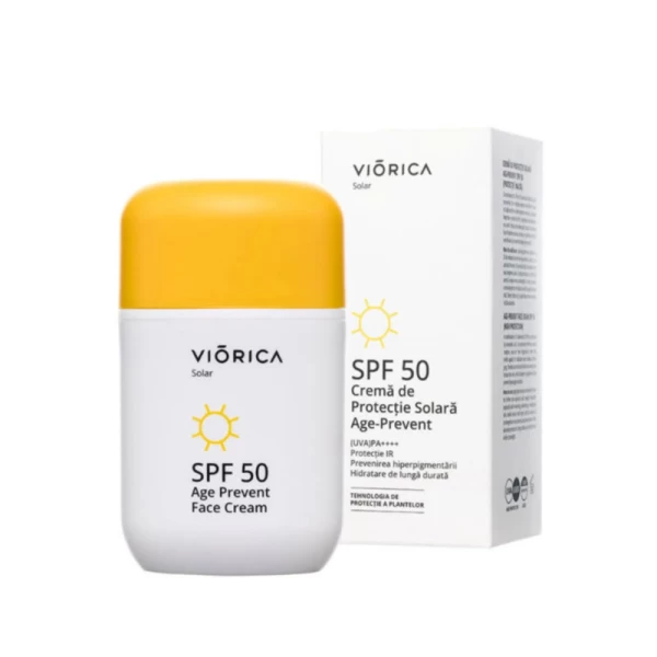 Viorica Solar Предотвращающий Старение Крем для Лица Солнцезащитный Spf 50 50 мл - image 1