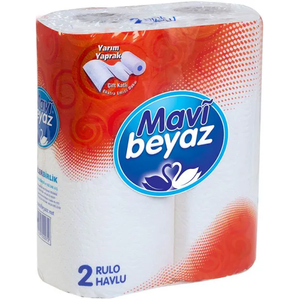 Mavi Beyaz бумажные полотенца 2 рул 2 слоя - image 1