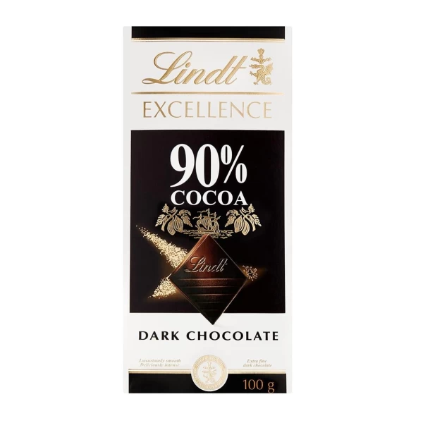 Lindt Excellence Темный шоколад с 90% какао 100 г - image 1