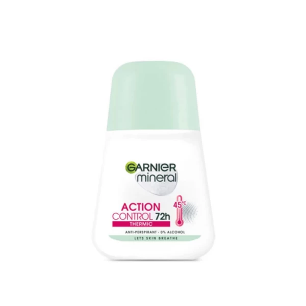 Шариковый дезодорант-антиперспирант-антиперспирант Garnier Mineral Thermo Protect для женщин, 50 мл - image 1