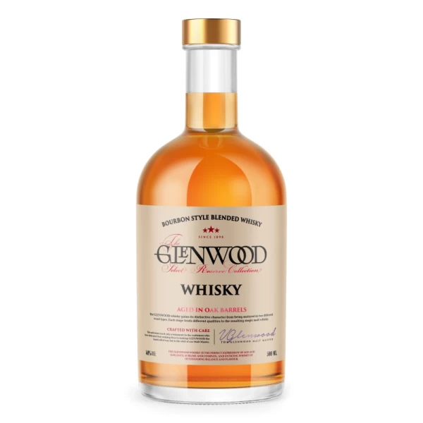 Whiskey Glenwood Bourbon Style 0.5 л - image 1